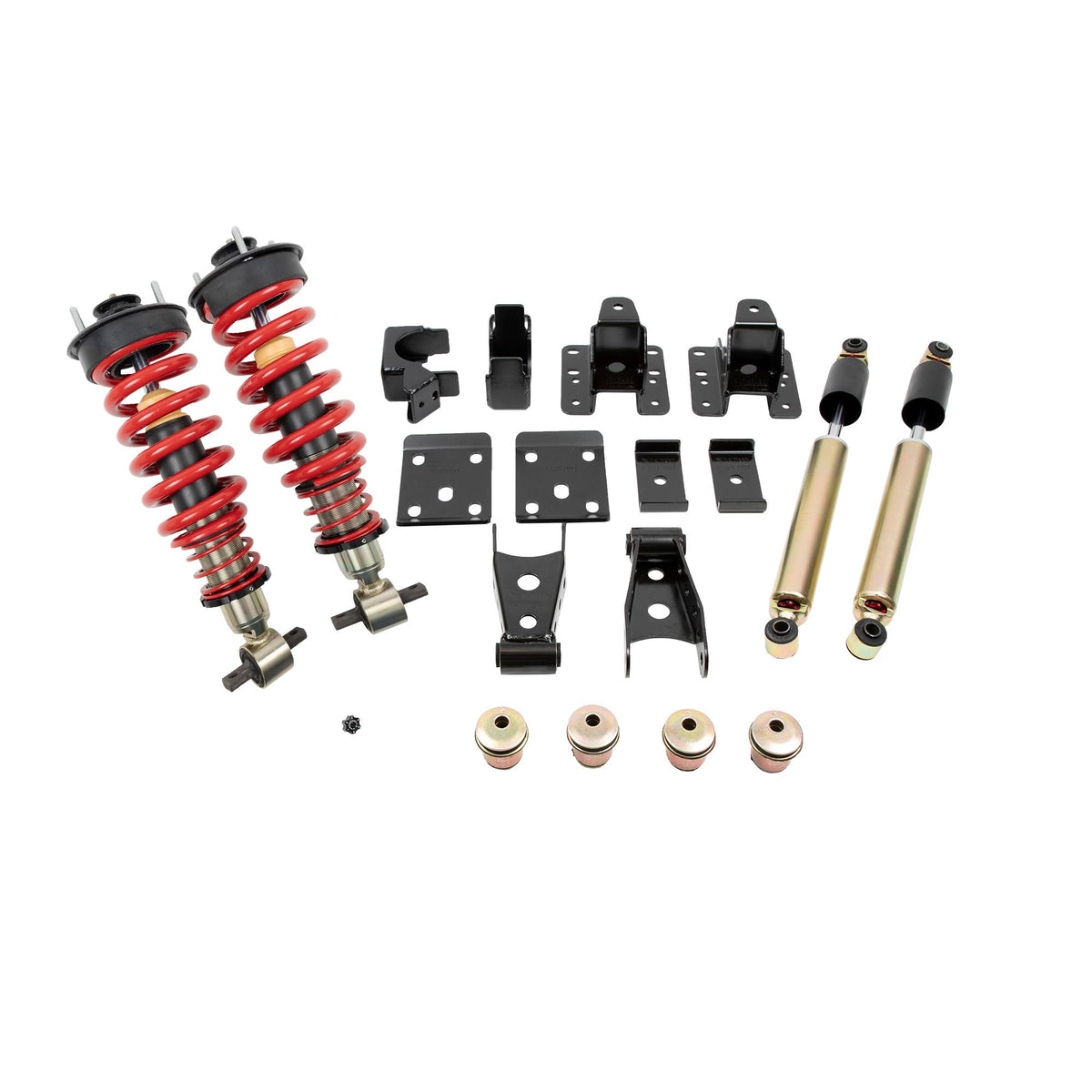 Belltech Complete Kit Inc. Damping/Height Adjustable Front Coilovers (2014-2018 Chevrolet Silverado/Sierra 1500 2WD/4WD (All Cabs) Short Bed) - 987SPAC