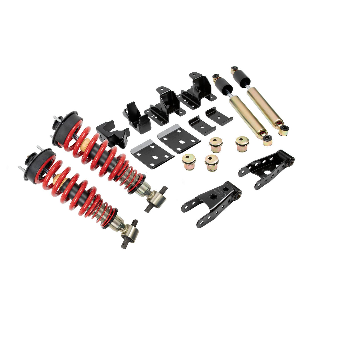 Belltech Complete Kit Inc. Damping/Height Adjustable Front Coilovers (2014-2018 Chevrolet Silverado/Sierra 1500 2WD/4WD (All Cabs) Short Bed) - 987SPAC