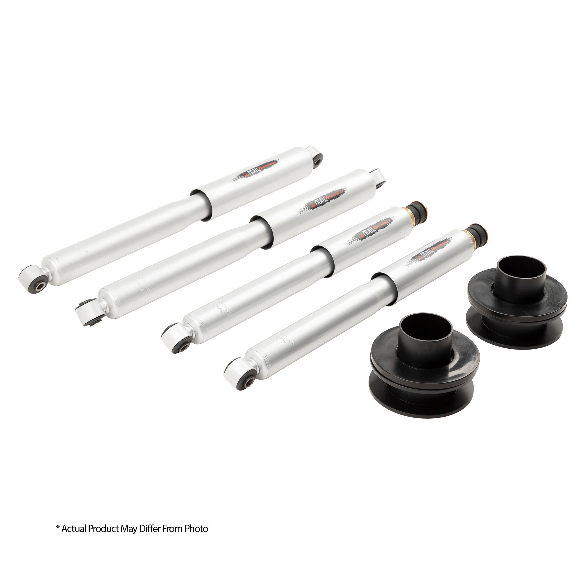 Belltech 2.5" Leveling Kit with Shocks (2007-2017 Wrangler Rubicon 4 Door) - 1033SP