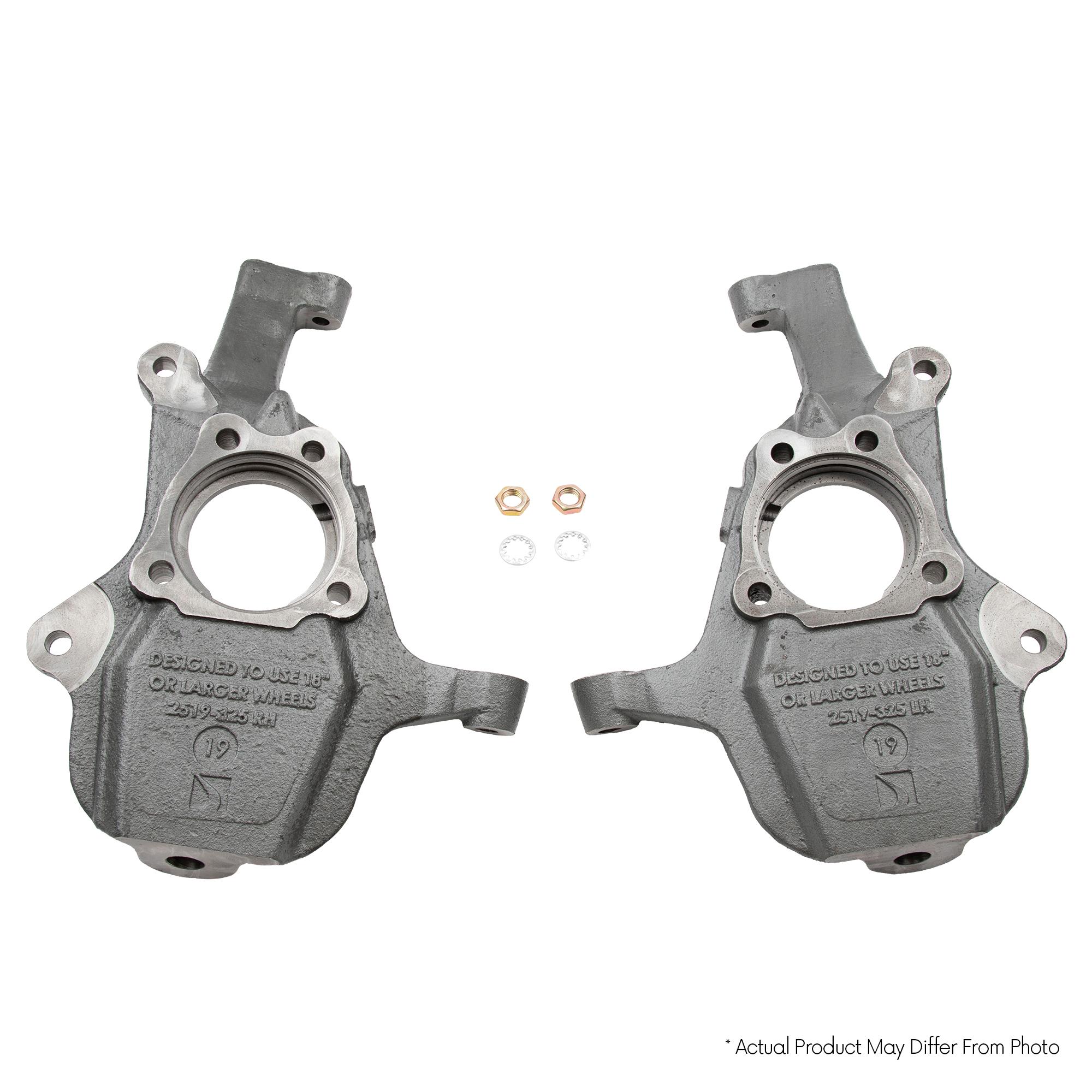Belltech 3" Drop Spindle Set (1988-1988 GMC C3500,1988-1988 C3500) - 3600