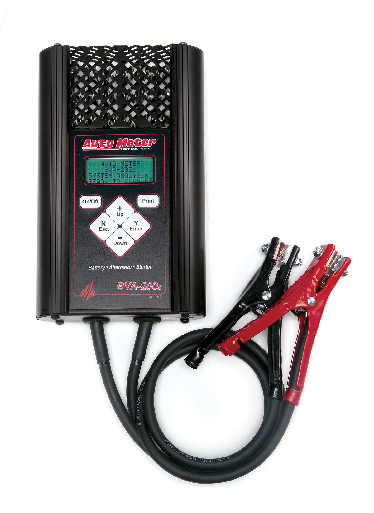 Auto Meter BVA-200s; Professional Grade Intelligent Hand Held Electrical System Analyzer For 6V & 12 Applications - BVA-200S