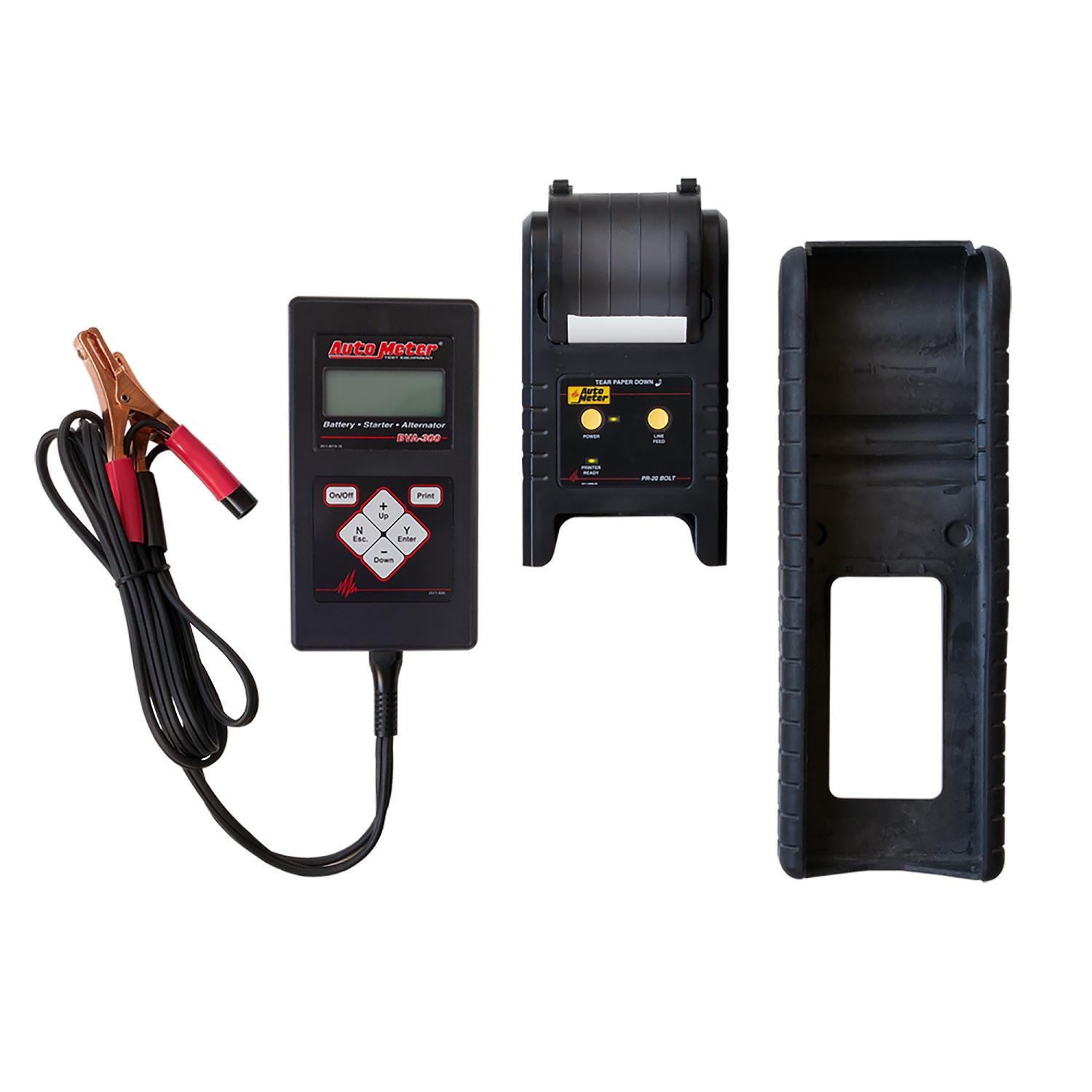 Auto Meter BVA-300 Intelligent Handheld Electrical System Analyzer Kit W/BOLT PRINTER - BVA-300PR