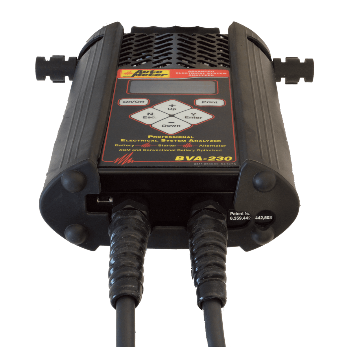 Auto Meter BVA-230; Professional Grade Intelligent Hand Held Electrical System Analyzer For 6V & 12 Applications - BVA-230