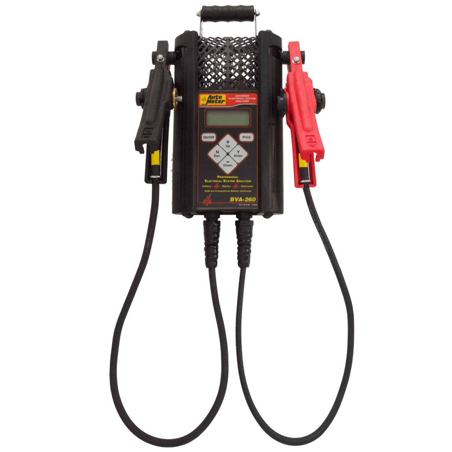 Auto Meter BVA-260; Professional Grade Intelligent Hand Held Electrical System Analyzer For 6V & 12 Applications - BVA-260