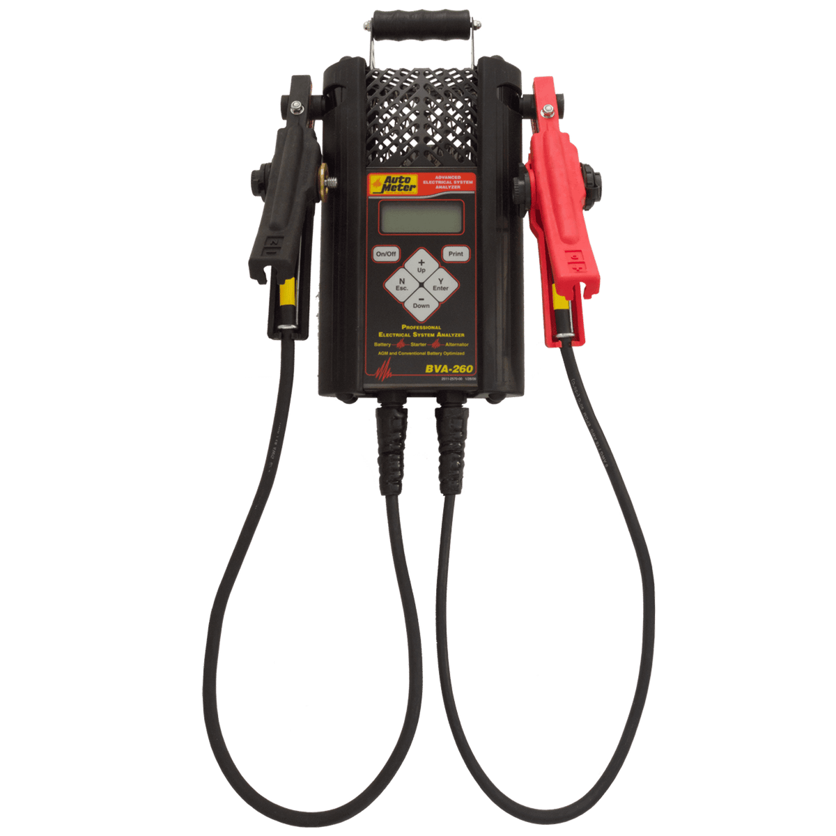 Auto Meter BVA-260 Professional Grade Intelligent Hand Held Electrical System Analyzer Kit W/PR-12 PRINTER - BVA-260PR