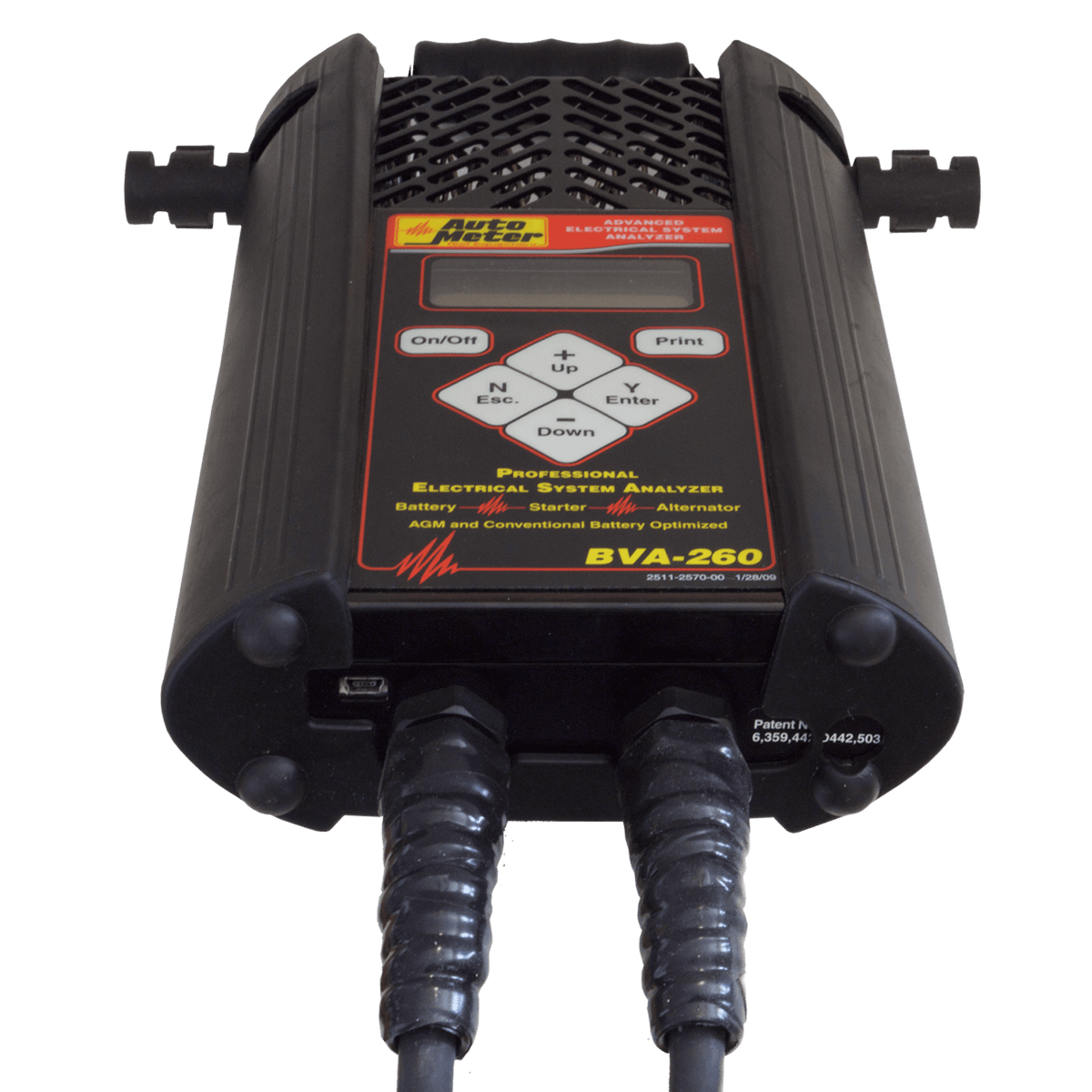 Auto Meter BVA-260; Bite Rite Professional Grade Intelligent Hand Held Electrical System Analyzer For 6V & 12 Applications - BVA-260BR