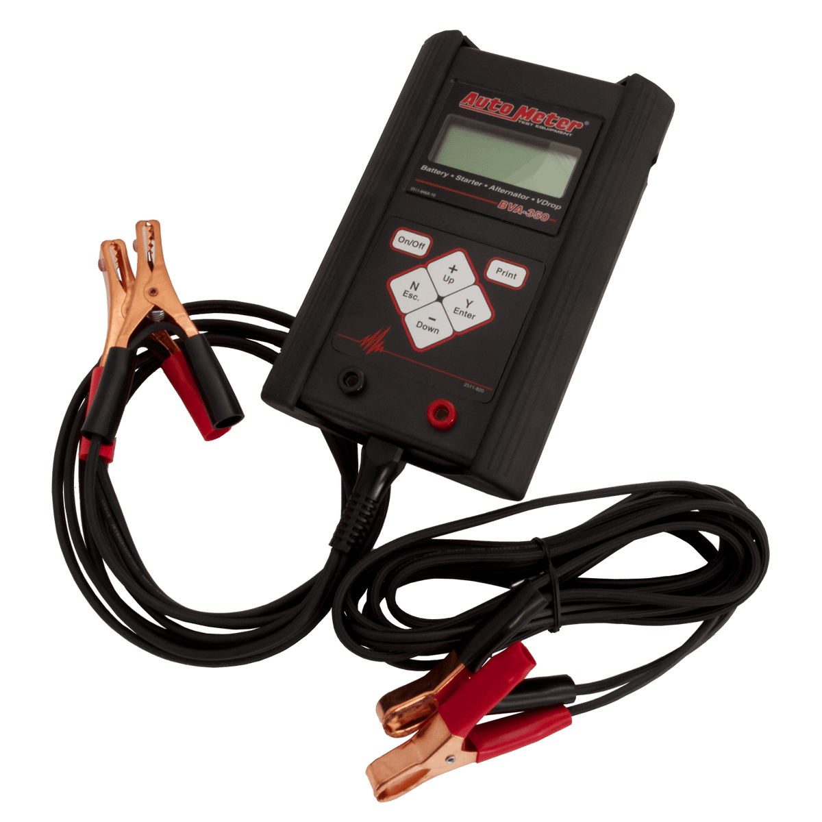 Auto Meter BVA-350; Technician Grade Intelligent Handheld Automotive/ Heavy Duty Truck Electrical System Analyzer For 6V & 12 Applications - BVA-350
