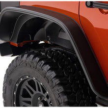 Bushwacker Fender Flares Flat Style 2Pc Rear (2007-2018 Wrangler, Wrangler JK) - 10050-07
