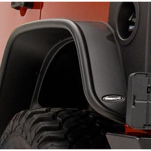 Bushwacker Fender Flares Flat Style 2Pc Rear (2007-2018 Wrangler, Wrangler JK) - 10050-07