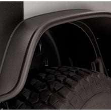 Bushwacker Fender Flares Flat Style 2Pc Rear (2007-2018 Wrangler, Wrangler JK) - 10052-07