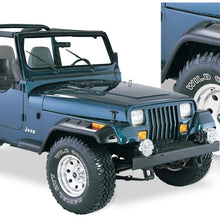 Bushwacker Fender Flares Cutout Style 4Pc (1987-1995 Wrangler) - 10909-07
