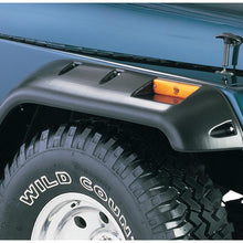 Bushwacker Fender Flares Cutout Style 4Pc (1987-1995 Wrangler) - 10909-07