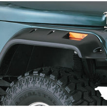 Bushwacker Fender Flares Cutout Style 4Pc (1956-1986 CJ7, CJ5, CJ6, Willys, CJ6A) - 10910-07