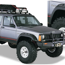 Bushwacker Fender Flares Cutout Style 4Pc (1984-2001 Cherokee) - 10911-07