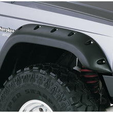Bushwacker Fender Flares Cutout Style 4Pc (1984-2001 Cherokee) - 10911-07
