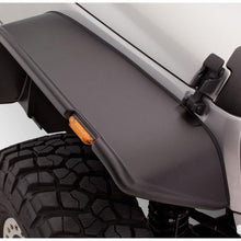 Bushwacker Fender Flares Flat Style 4Pc (2007-2018 Wrangler, Wrangler JK) - 10919-07