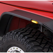 Bushwacker Fender Flares Flat Style 4Pc (1987-1995 Wrangler) - 10924-07