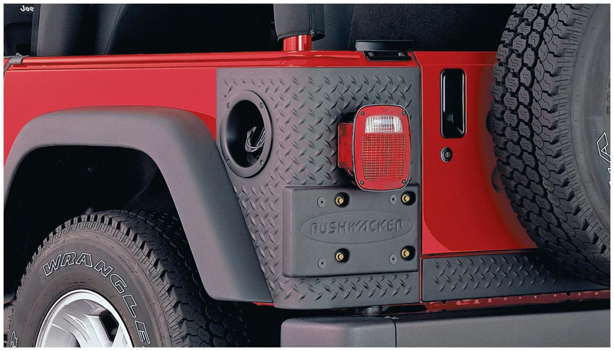 Bushwacker Trail Armor Rear Corner (1997-2006 Wrangler) - 14004