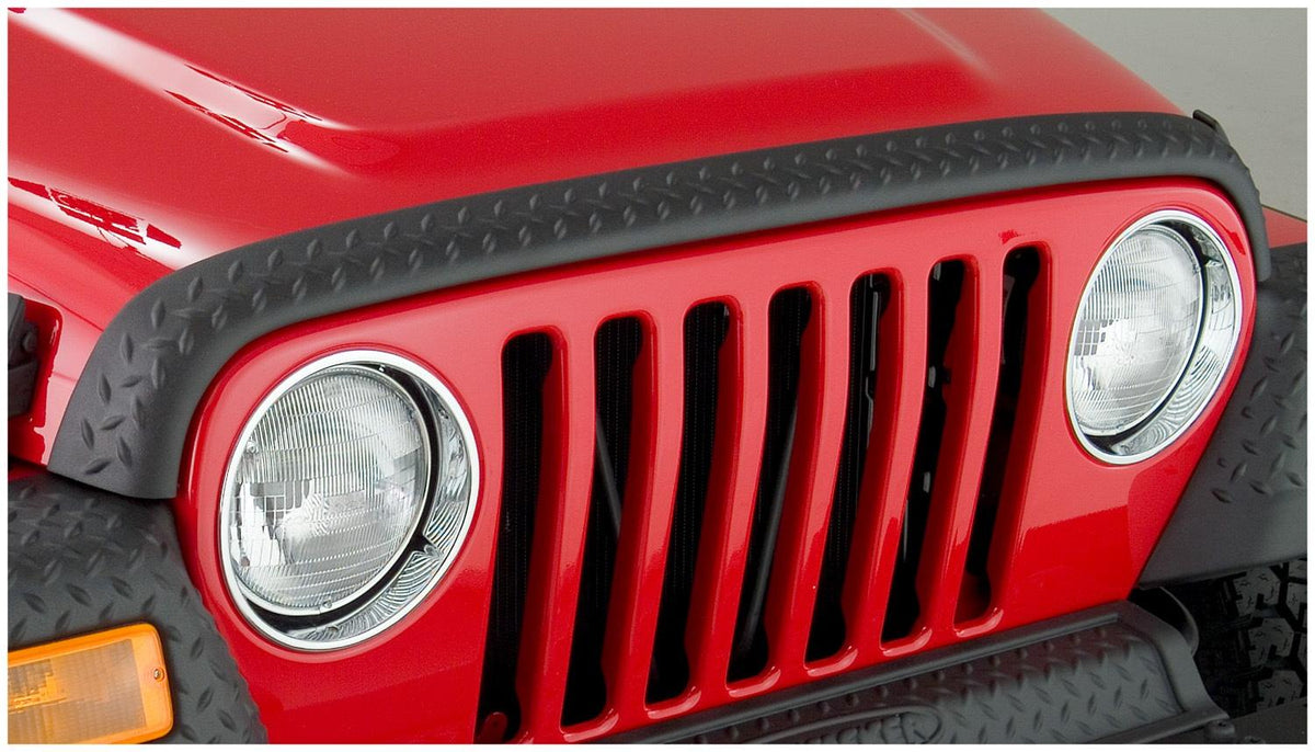 Bushwacker Trail Armor Hood Guard (1998-2006 Wrangler) - 14006