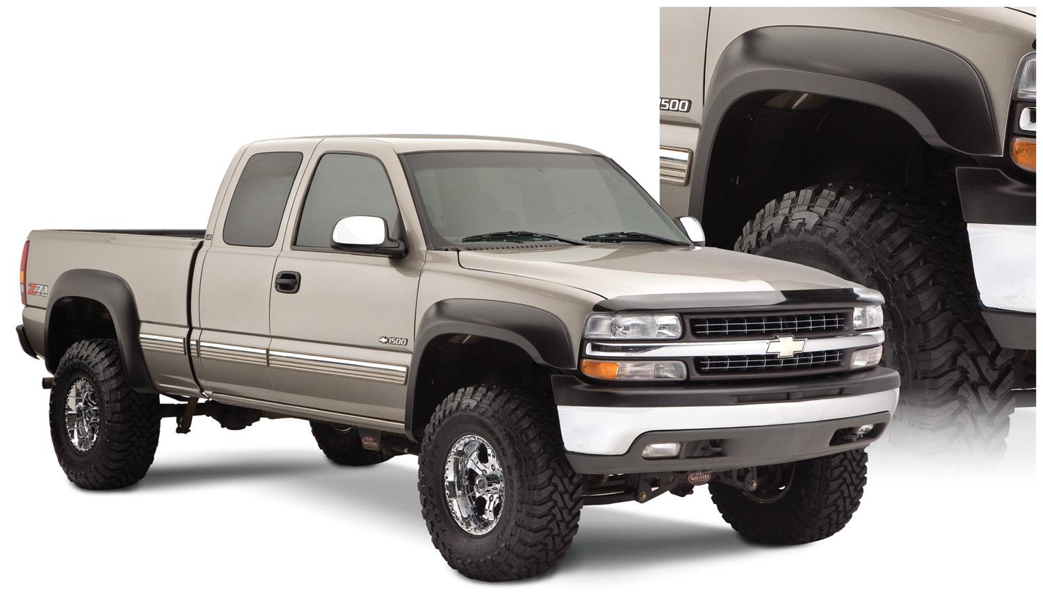 Bushwacker Fender Flares Extend-A-Fender Style 4Pc - 40945-02