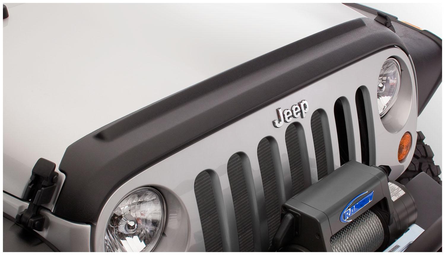 Bushwacker Trail Armor Hood Guard (2007-2018 Wrangler, Wrangler JK) - 14061