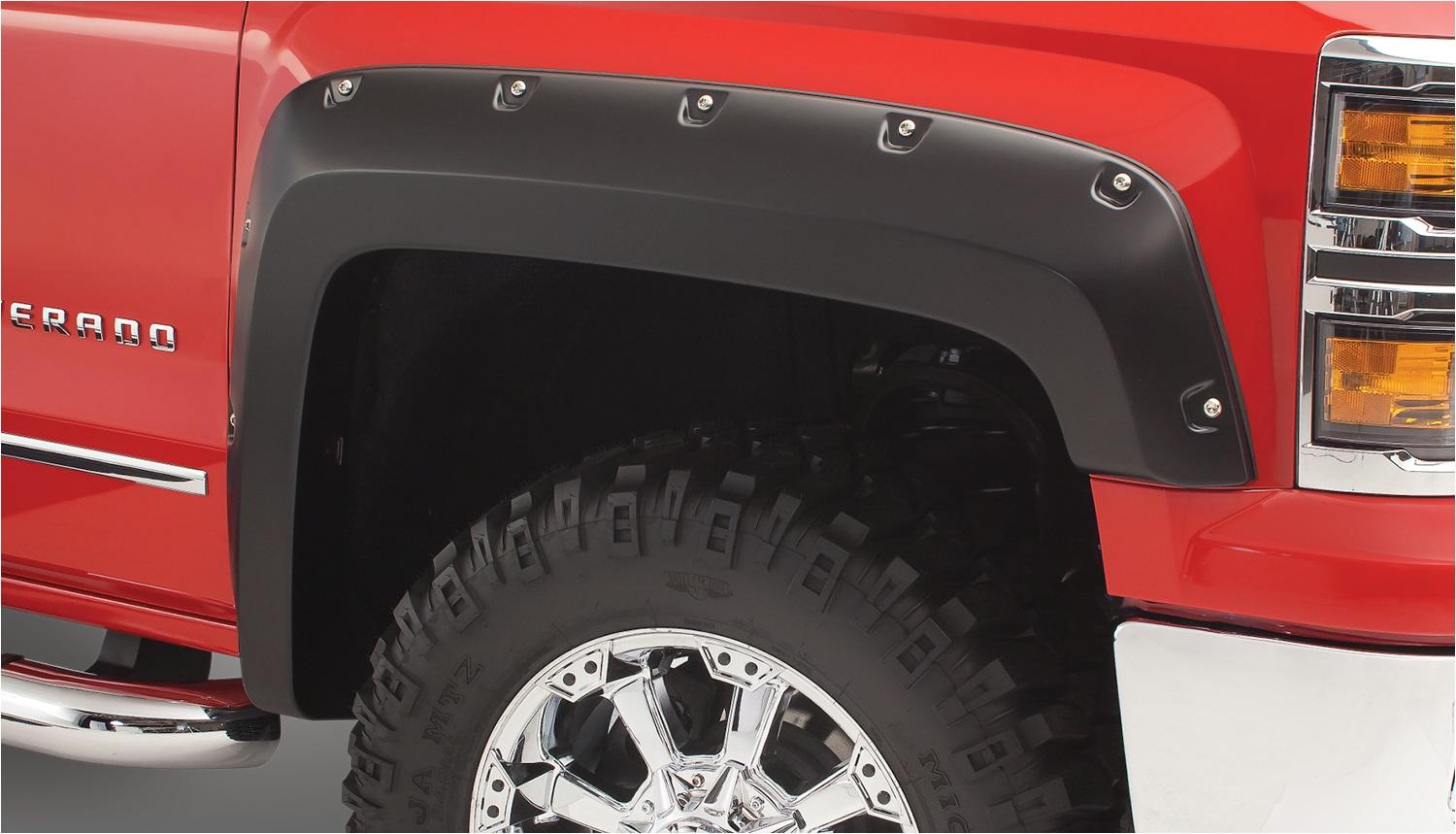 Bushwacker Fender Flares Pocket Style 2Pc Front (1986-1995 Samurai) - 60015-07