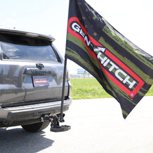 Gen-Y Hitch Gen-Y 6' Flag Pole 3X5' Flag Fit 2" Reciever Ext Shank For Mounted Tire Vehicle - GH-102208