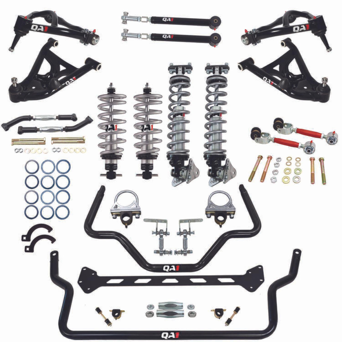 QA1 Qa1 78-88 G-Body Level 2 Big Wheel Suspension Kit, Double Adjustable (1978-1988 Chevrolet, GMC, Buick, Pontiac, Oldsmobile Fitment) - BW02-GMG1