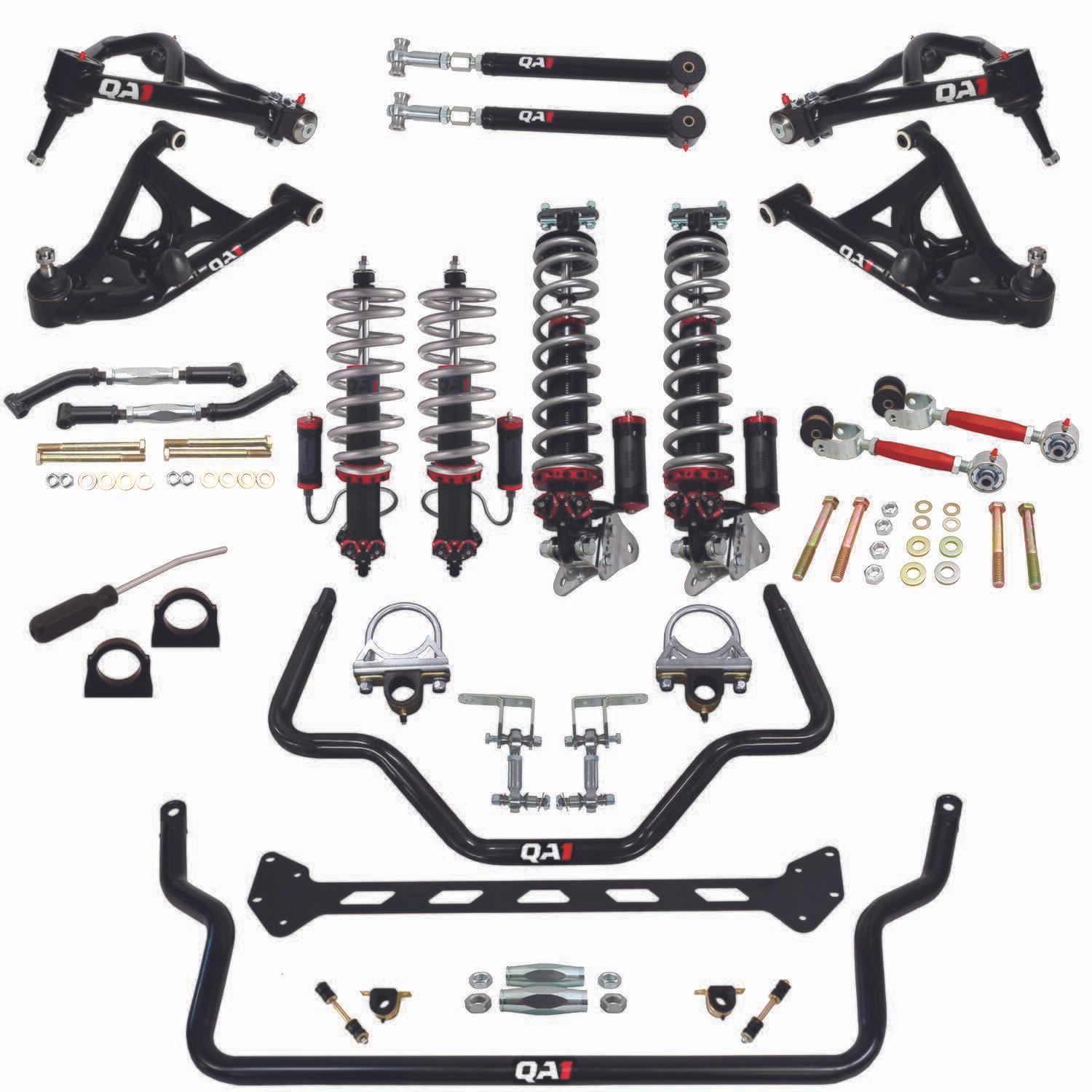 QA1 Qa1 78-88 G-Body Level 3 Big Wheel Suspension Kit, Mod Series (1978-1988 Chevrolet, GMC, Buick, Pontiac, Oldsmobile Fitment) - BW03-GMG1