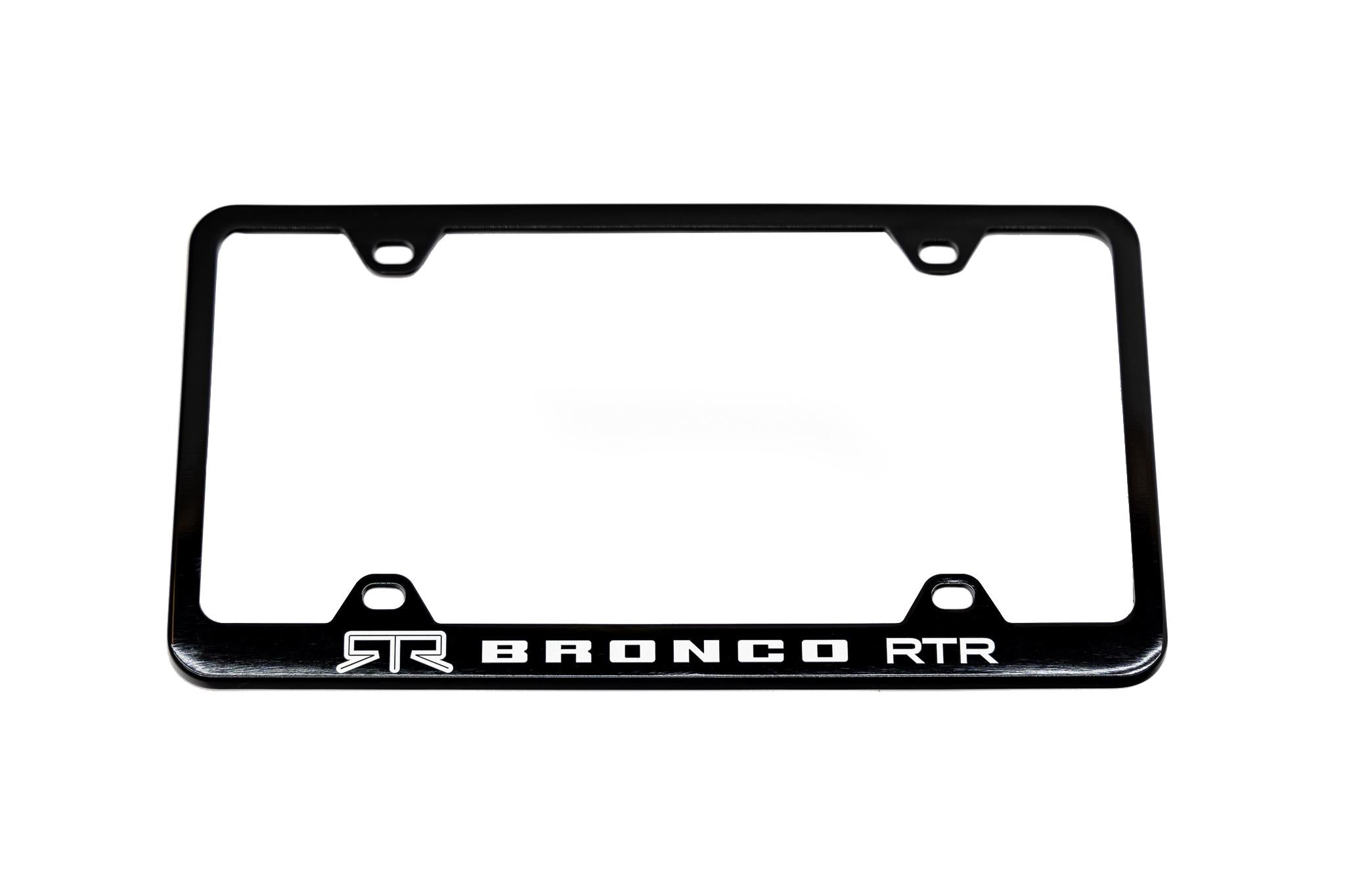 RTR Bronco License Plate Frame (2021-2025 Bronco) - 14151.0004.11.A