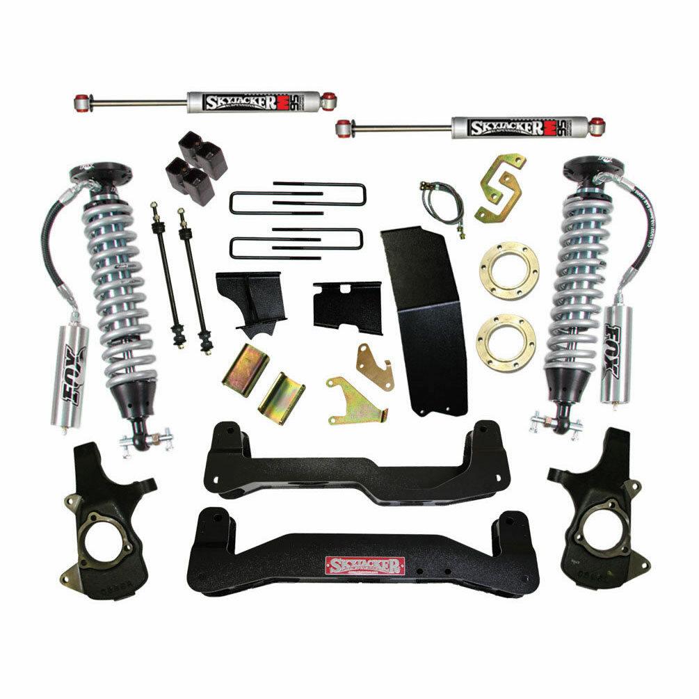 Skyjacker LeDuc Series Coil Over Kit w/Shock 6-7 Inch Lift 14-18 Silverado/Sierra 1500 Incl. Knuckles Crossmembers Strut Block/UBolt For Use OEM w/Aluminum Steering Knuckles - C14662ALSKM