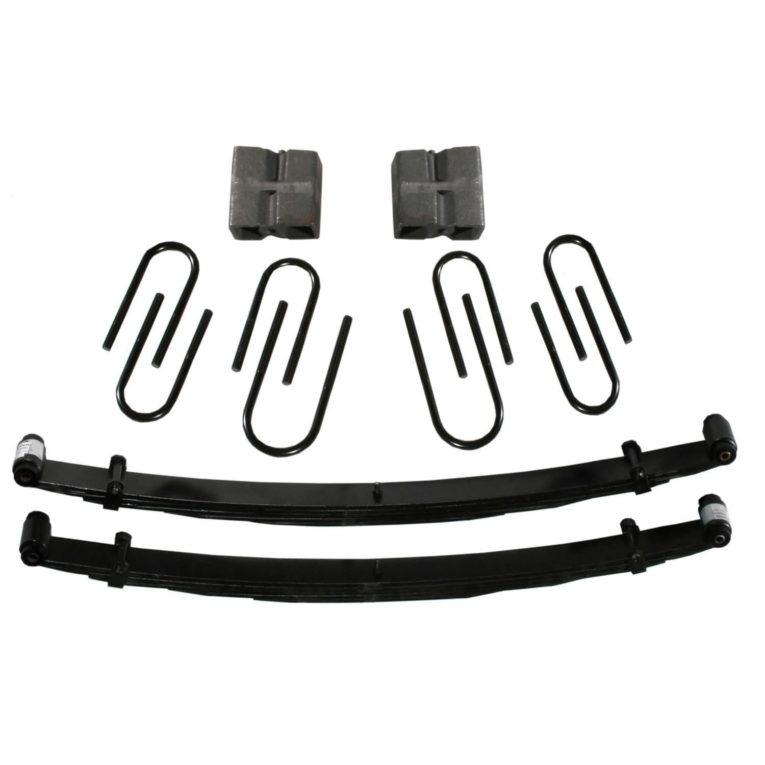 Skyjacker Lift Kit 4 Inch Lift  67-72 GMC K15/K1500 Pickup Includes Front Leaf Springs Front/Rear U Bolt Kits Bushing Kits Rear Block - C240AK