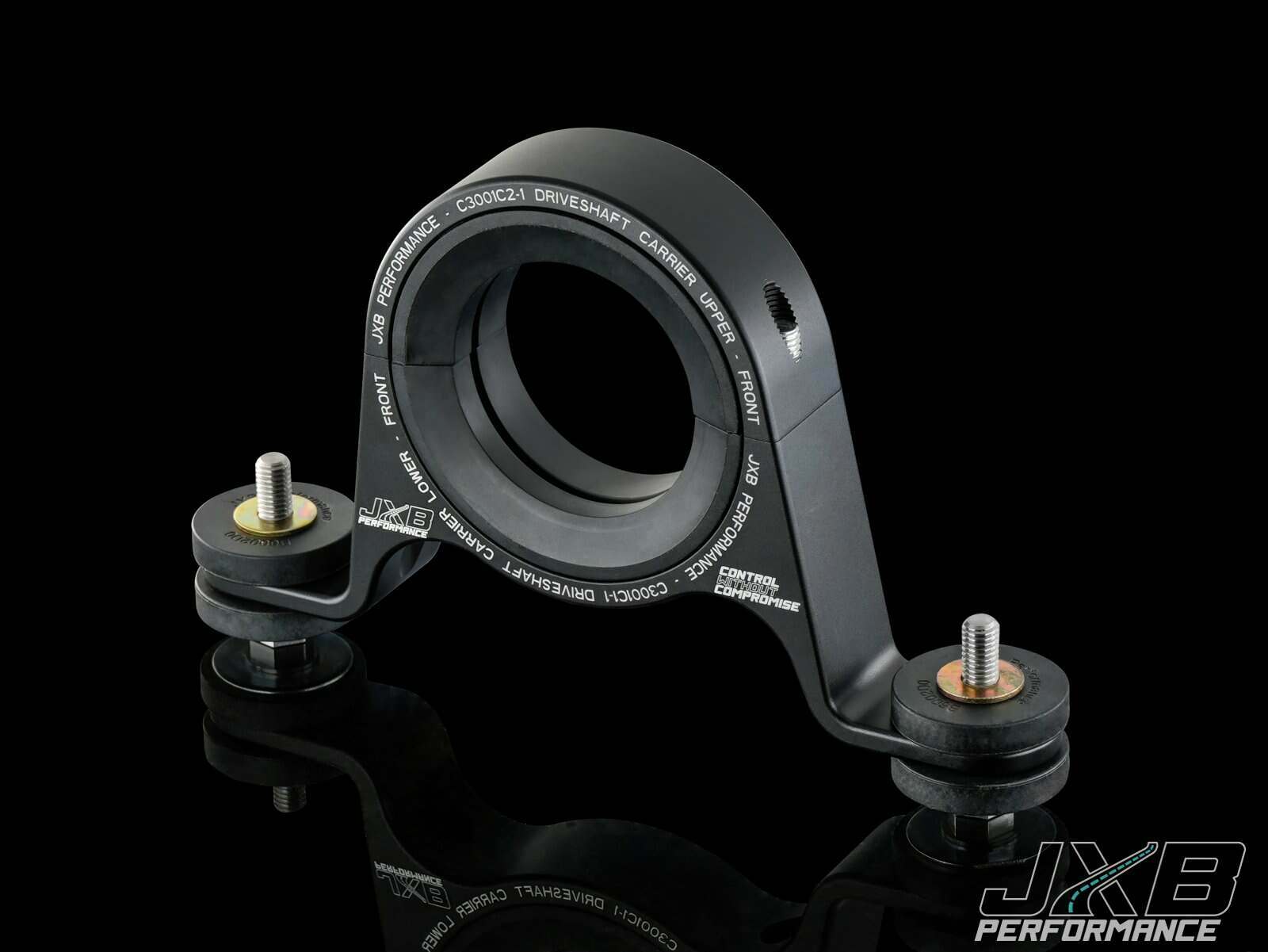JXB Performance Driveshaft Carrier - Audi Large Chassis - Both Bushings - C3001A0-B