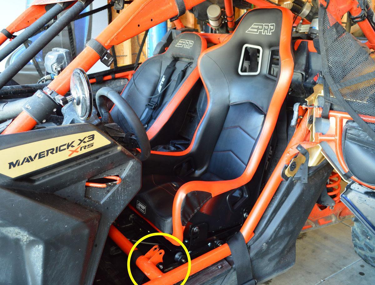 PRP Seats Composite Seat Mounting Kit for Can-Am Maverick X3 - C58