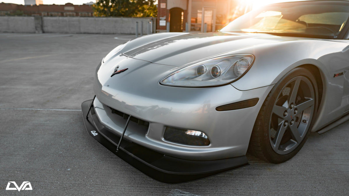 LiquiVinyl 2005-2013 Chevrolet Corvette C6 Front Splitter