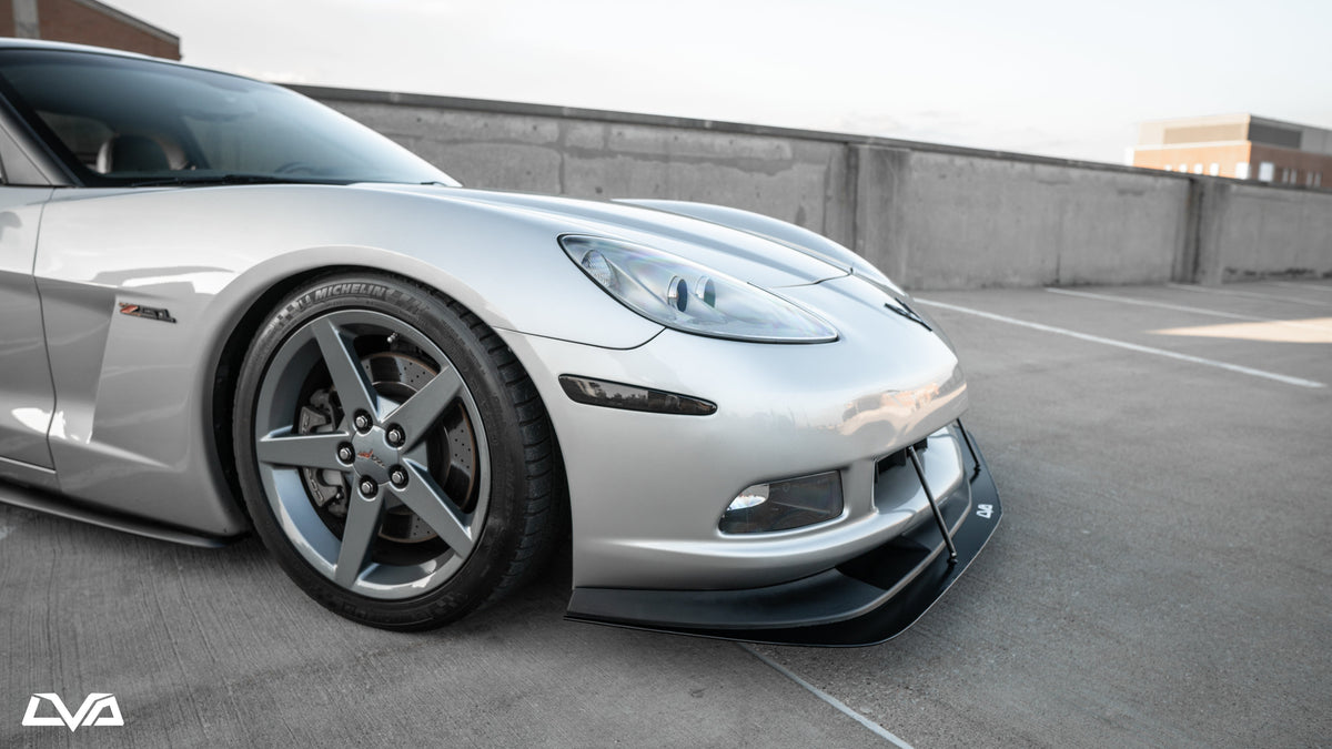 LiquiVinyl 2005-2013 Chevrolet Corvette C6 Front Splitter