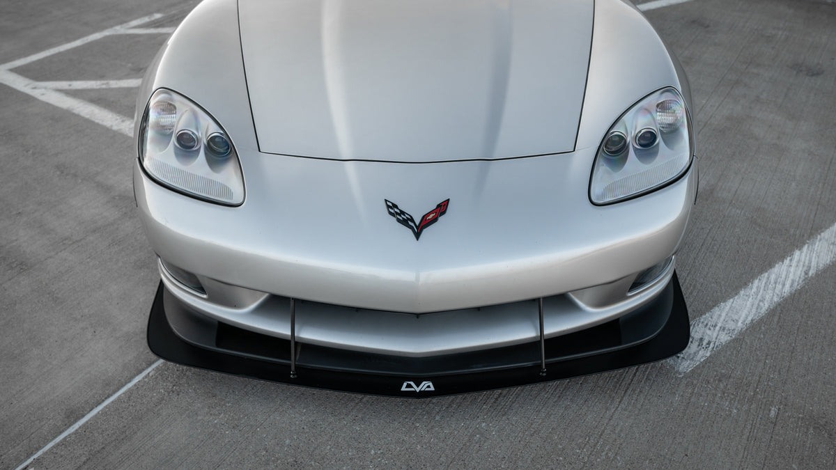 LiquiVinyl 2005-2013 Chevrolet Corvette C6 Front Splitter