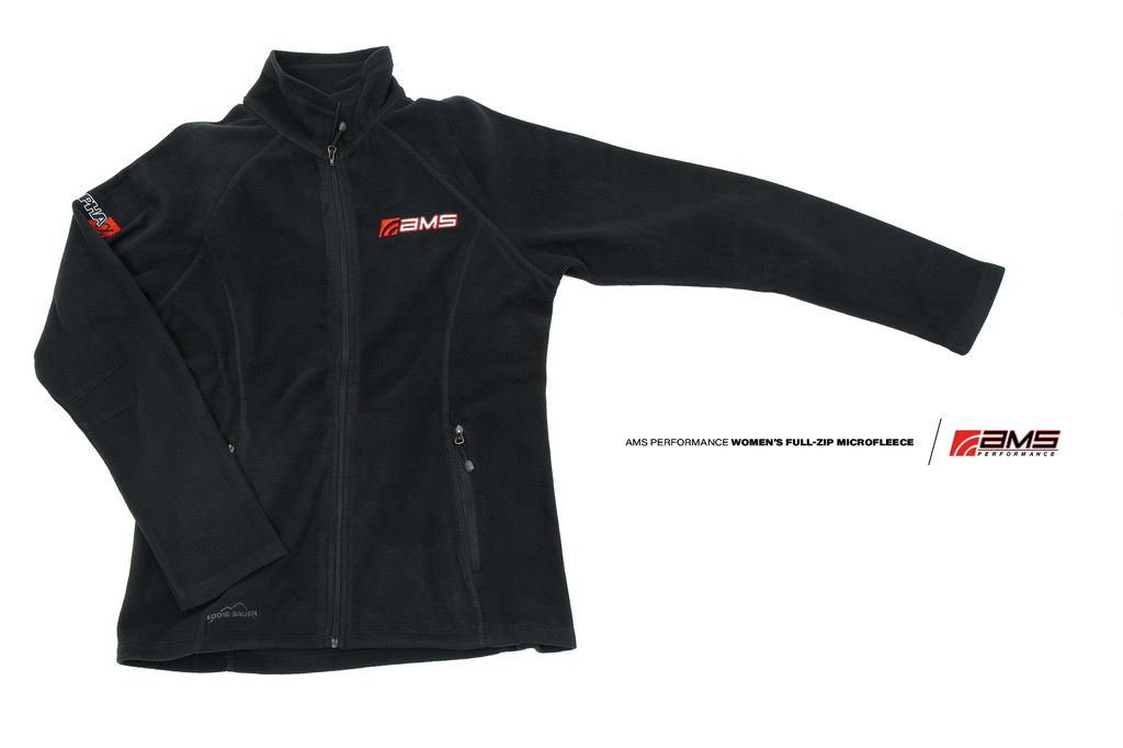 AMS Performance Performance Women'S Full-Zip Black Microfleece - S - C7001-S