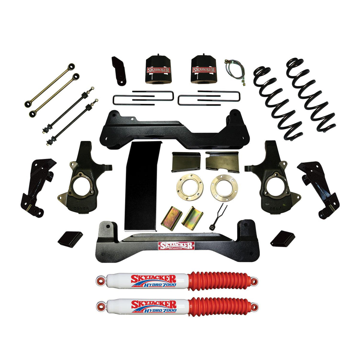 Skyjacker 6In. Sys 07-09SUV Spcr Hydros (2007-2013 GMC, Chevrolet Fitment) - C7660SK-H