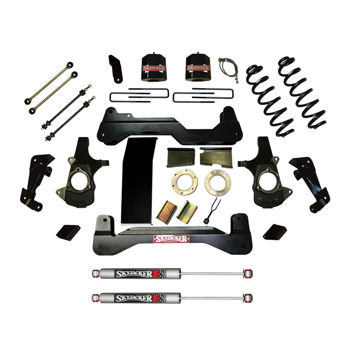 Skyjacker 6In. Sys 07-09SUV Spcr M95 (2007-2013 GMC, Chevrolet Fitment) - C7660SK-M