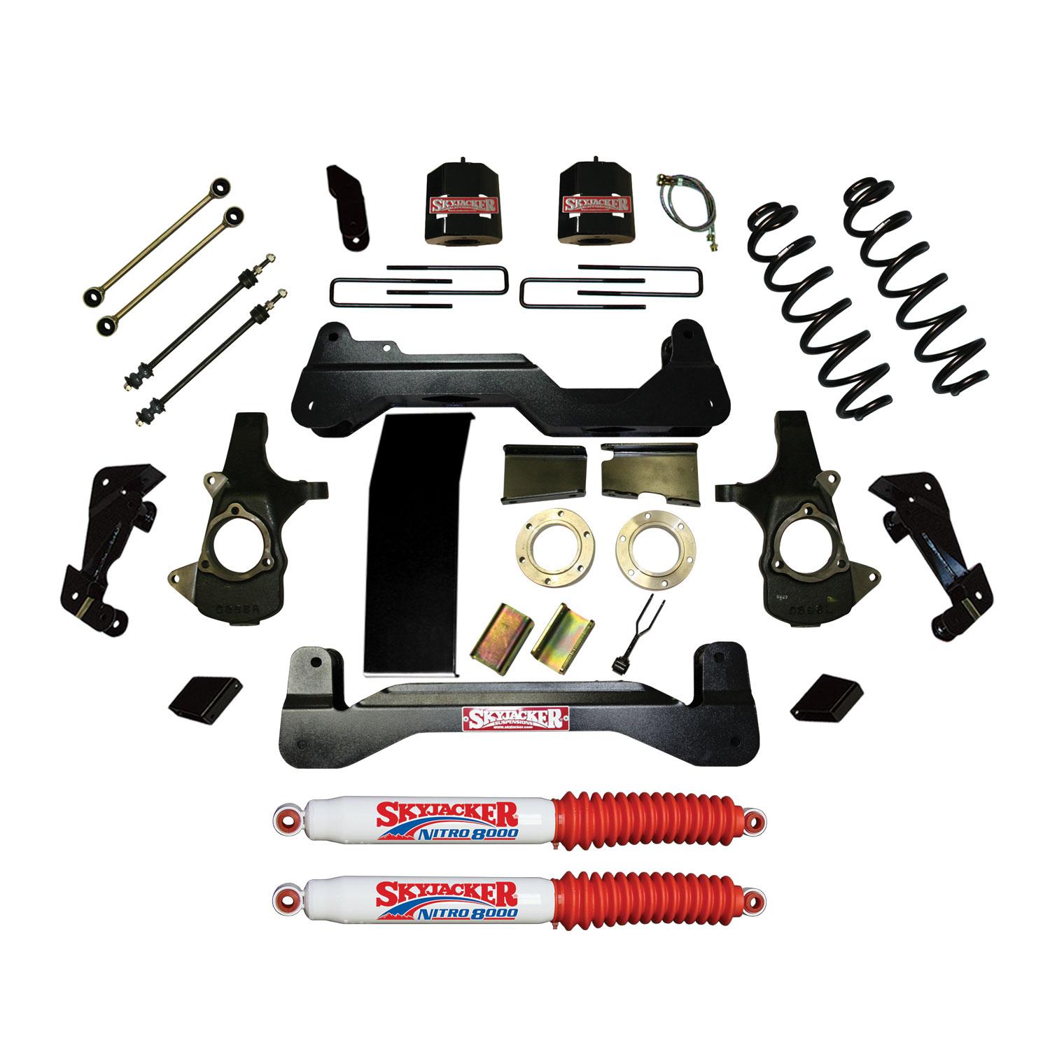 Skyjacker 6In. Sys 07-09SUV Spcr Nitros (2007-2013 GMC, Chevrolet Fitment) - C7660SK-N