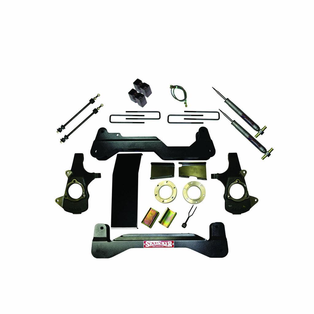 Skyjacker Lift Kit 6 Inch Lift 07-13 Silverado/Sierra 1500 Includes Adjustable Front Struts Rear Blocks - C7661PK