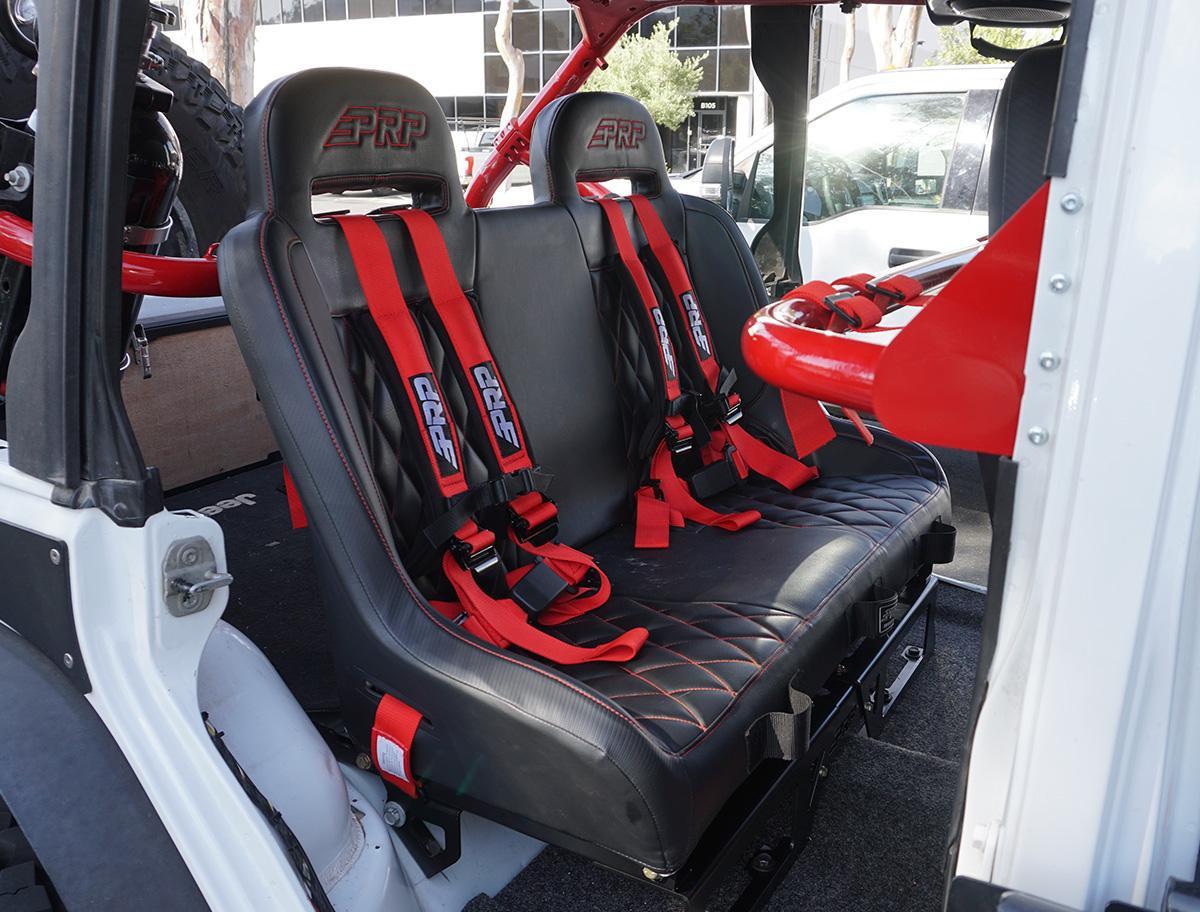 PRP Seats Rear Seat and Bench Mount for Jeep JKU and JLU - C80