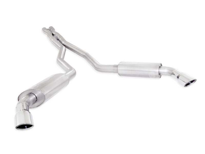 Stainless Works CA10CBL 2010-2015 Chevy Camaro 6.2L 3" Dual Chambered Exhaust System with Turbo Mufflers