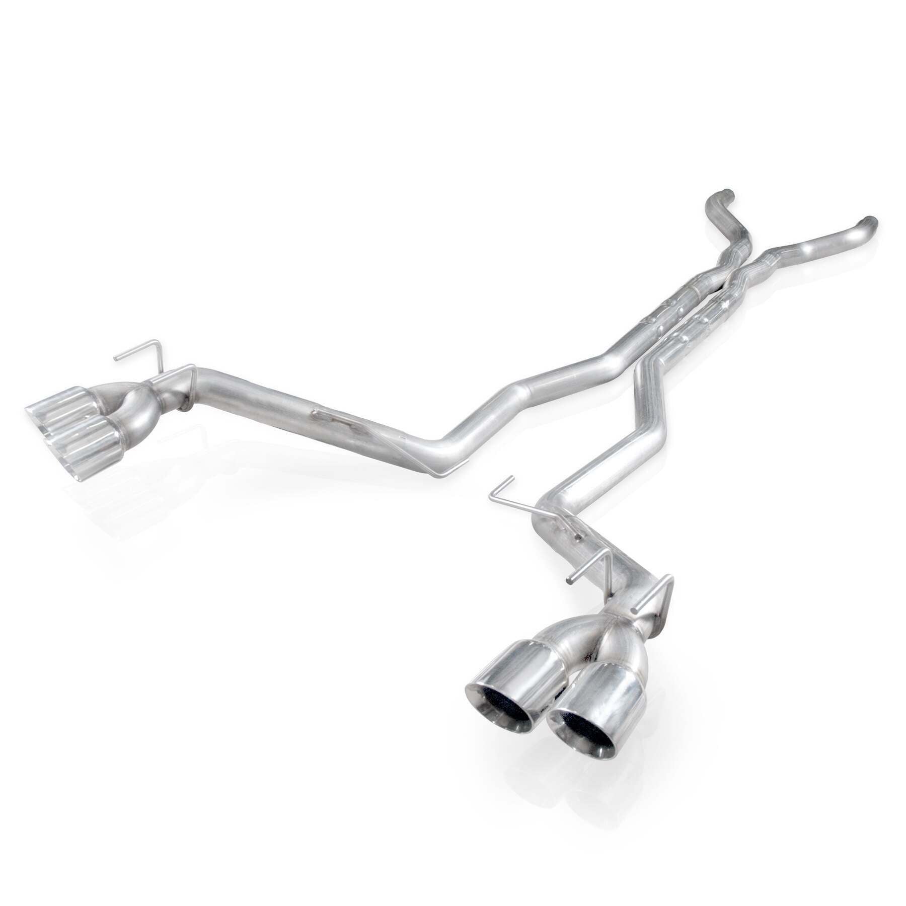 Stainless Works CA12CB-LMF 2012-2015 ZL1 6.2L 3" Resonator Delete Dual Chambered Catback Exhaust System (Factory Connect)