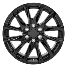 OE Wheels 20" Replica CA90 fits Cadillac Escalade 20x9 Gloss Black - CA90-20090-6550-28B