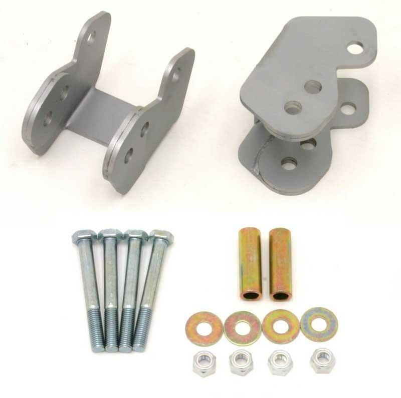 BMR CAB001 Natural Control Arm Relocation Brackets, Weld-on 4th Gen F-Body 1982 - 2002 Chevrolet, Pontiac