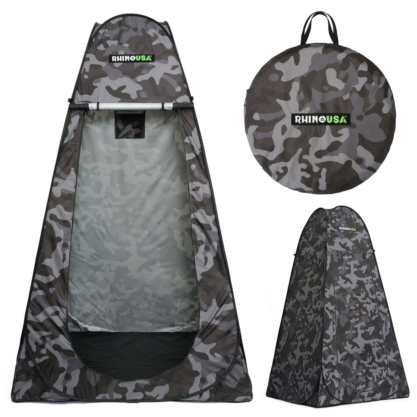 Rhino USA Rhino Usa Popup Privacy Tent - Camo - CA-PT2X6-CAMO
