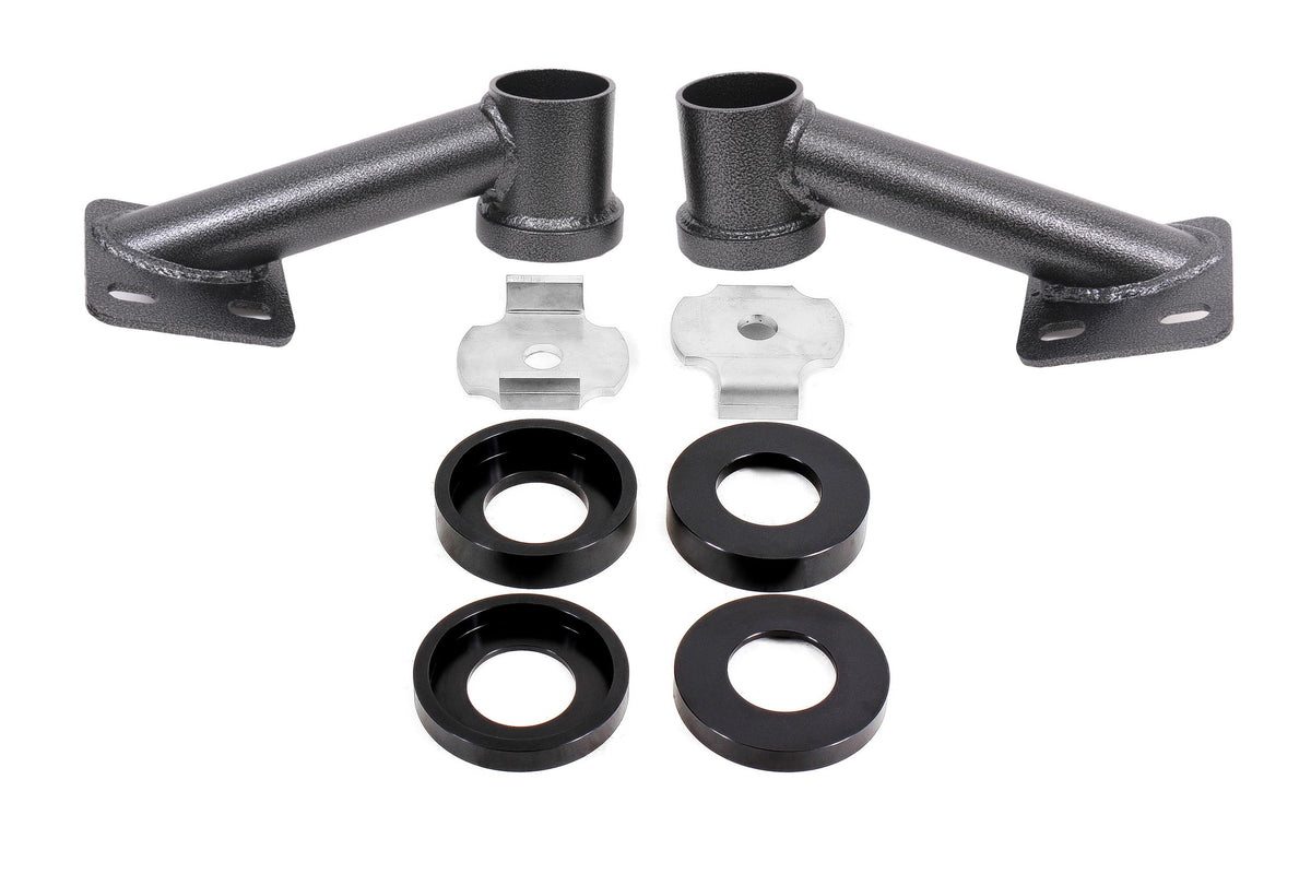BMR CB005B Level 2 Mustang Cradle Bushing Lockout Kit - Black Hammertone (2015-2026 Mustang S550 & S650)