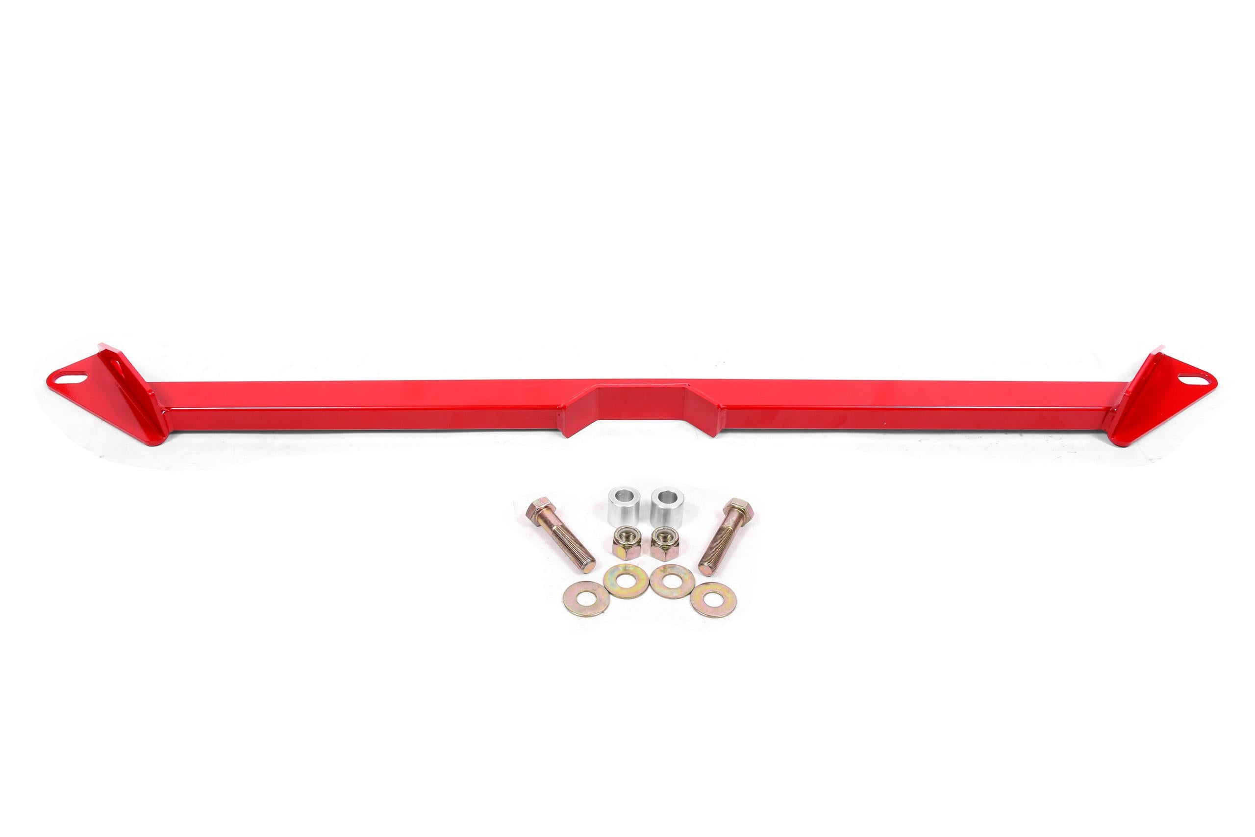 BMR Suspension CB007R 2-Point Front Subframe Chassis Brace - Red (2015-2026 Mustang S550 & S650)